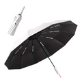 Parapluie Automatique Résistant Blanc - Acheter Parapluie