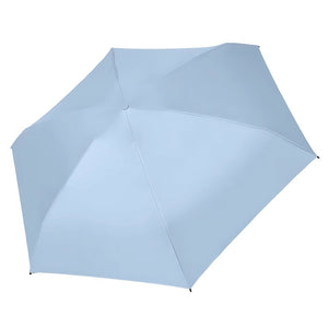 Mini Parapluie Pliant – Portable, Imperméable et Anti-UV Bleu Ciel - Acheter Parapluie