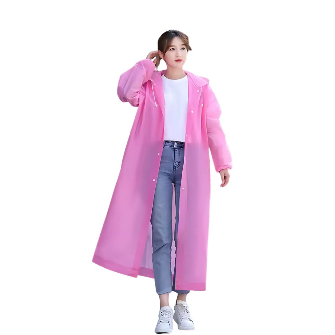 Ponchon Femme Premium Imperméable Rose - Acheter Parapluie