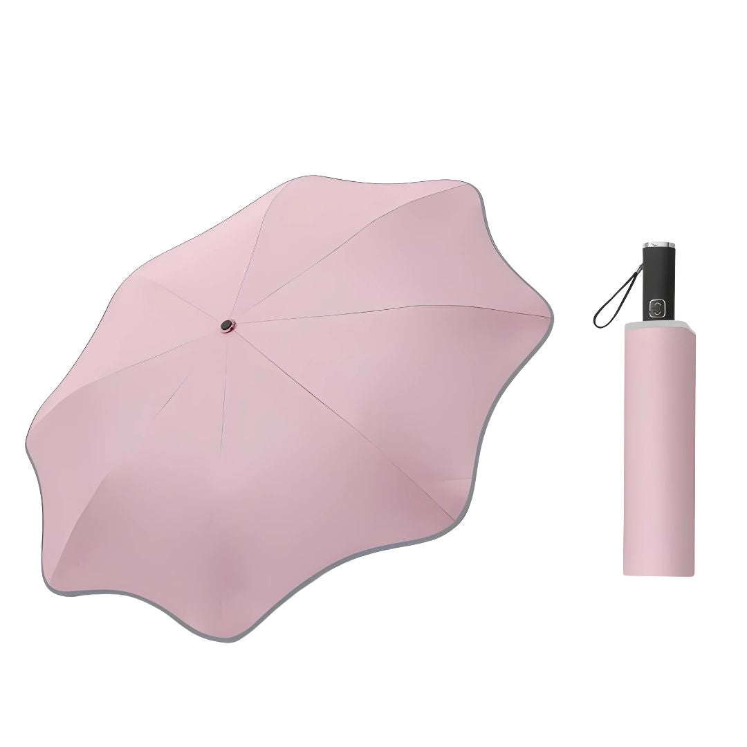 Parapluie Réfléchissant D'Angle Arrondi Rose - Acheter Parapluie