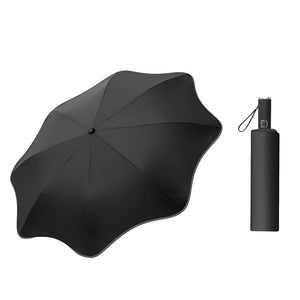 Parapluie Réfléchissant D'Angle Arrondi Noir - Acheter Parapluie