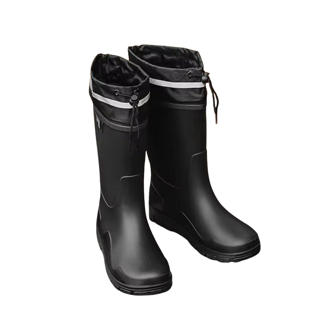 Bottes de Pluie Noir Tube Haut - Acheter Parapluie