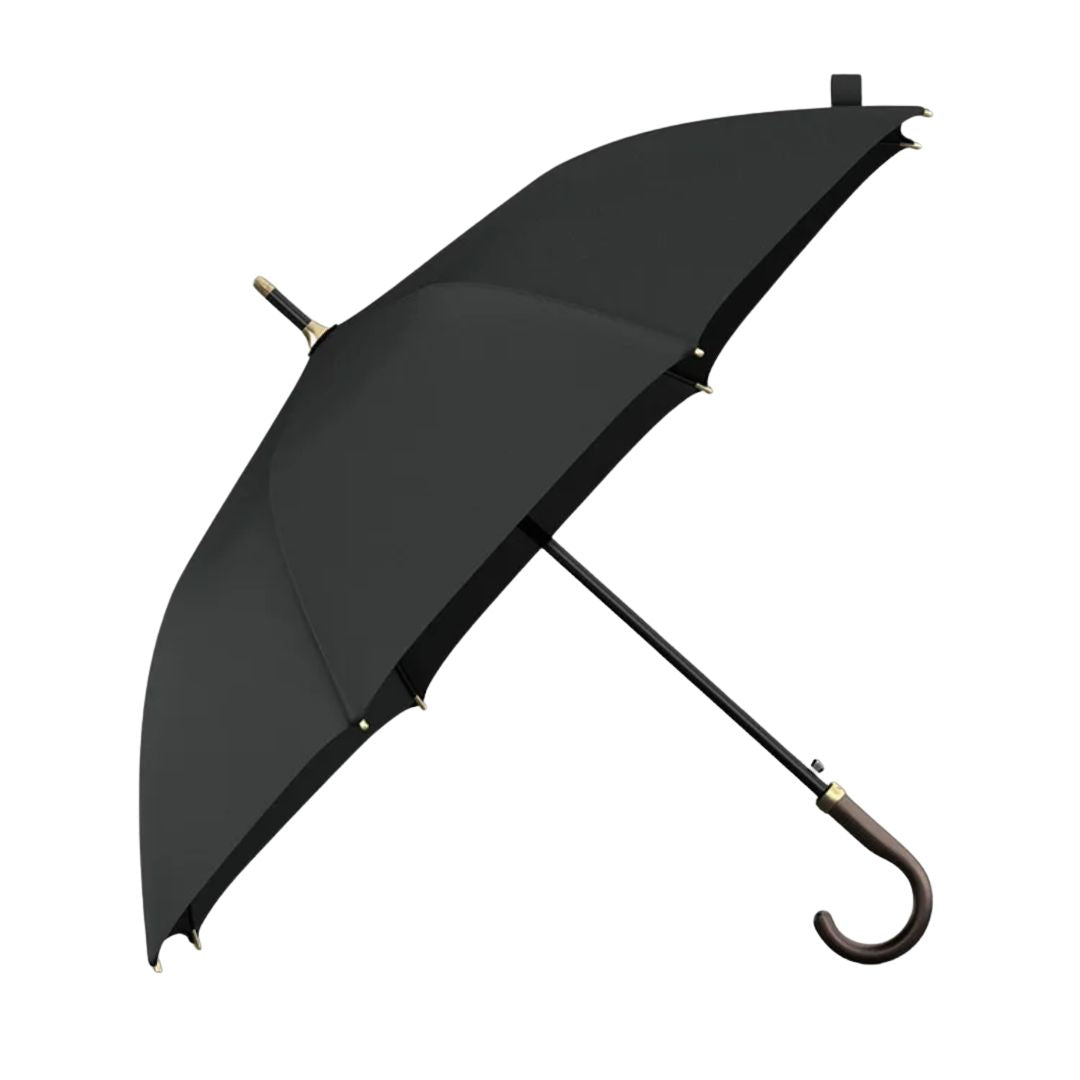 Parapluie Élégant Grand Noir - Acheter Parapluie