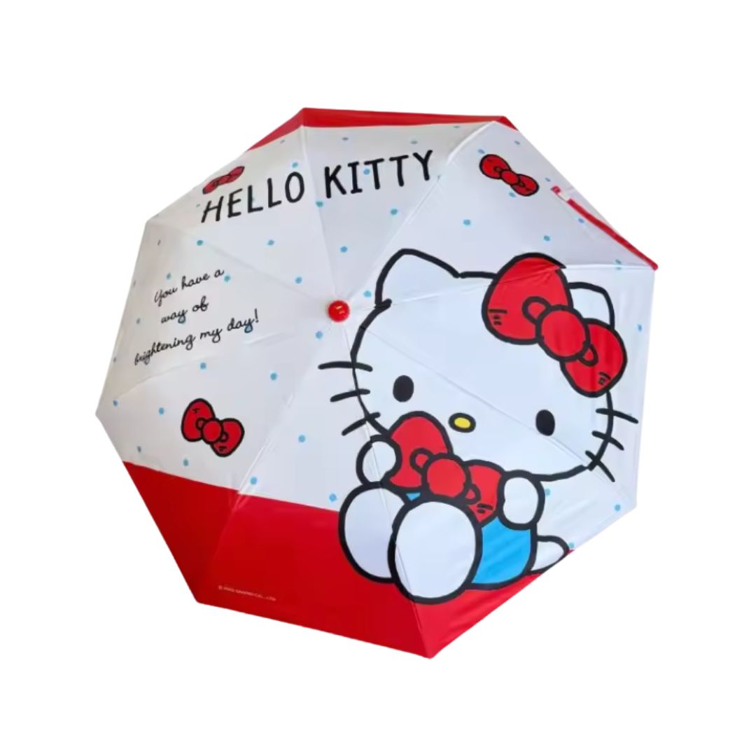 Parapluie Hello Kitty Rouge - Acheter Parapluie
