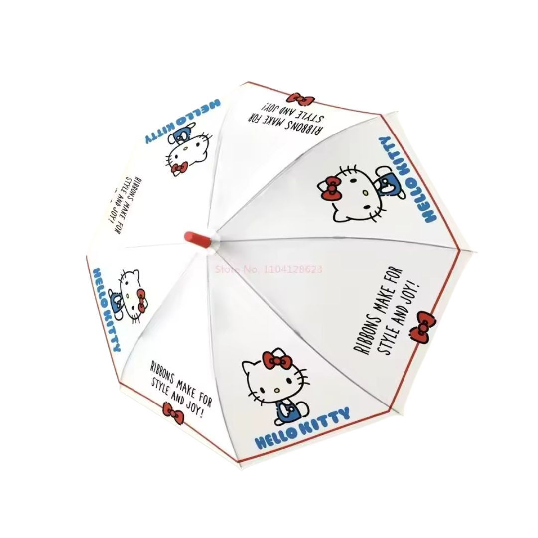 Parapluie Cloche Hello Kitty Blanc - Acheter Parapluie