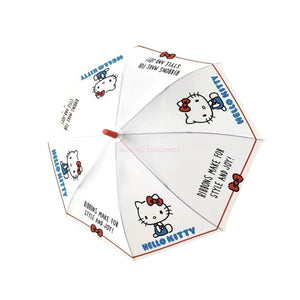 Parapluie Cloche Hello Kitty Blanc - Acheter Parapluie