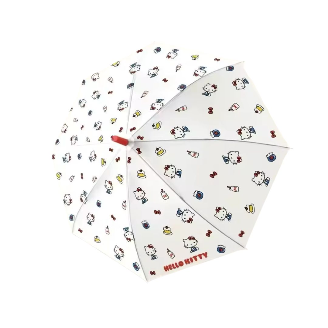 Parapluie Cloche Hello Kitty Blanc - Acheter Parapluie