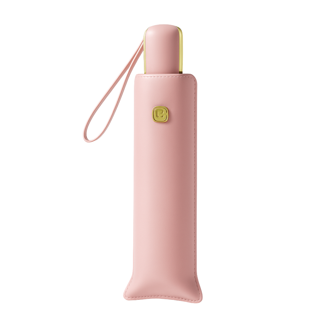 Mini Parapluie Automatique Pliant Premium Rose