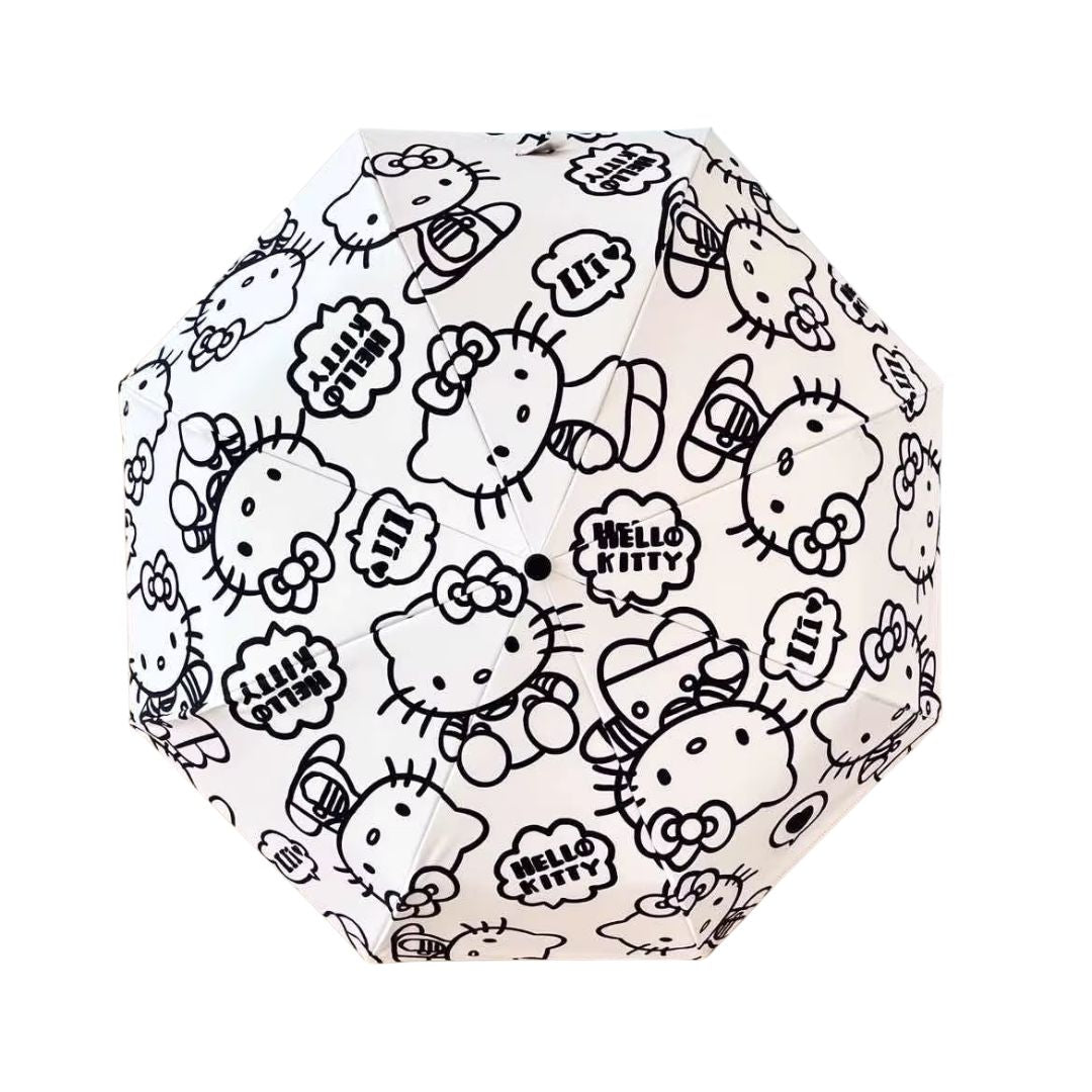 Parapluie Hello Kitty Blanc - Acheter Parapluie