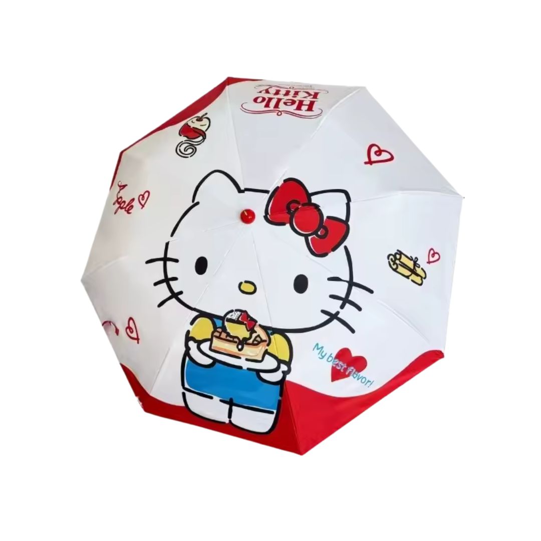 Parapluie Hello Kitty Rouge - Acheter Parapluie