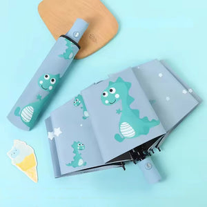Parapluie Enfant Dinosaure Bleu Ciel - Acheter Parapluie