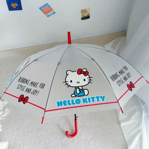 Parapluie Cloche Hello Kitty Blanc - Acheter Parapluie
