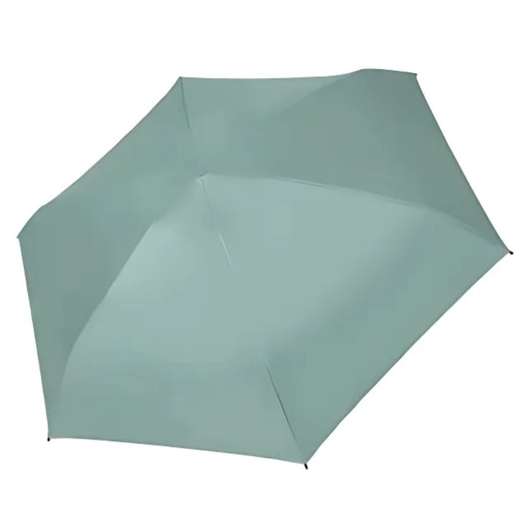 Mini Parapluie Pliant – Portable, Imperméable et Anti-UV Vert Foncé