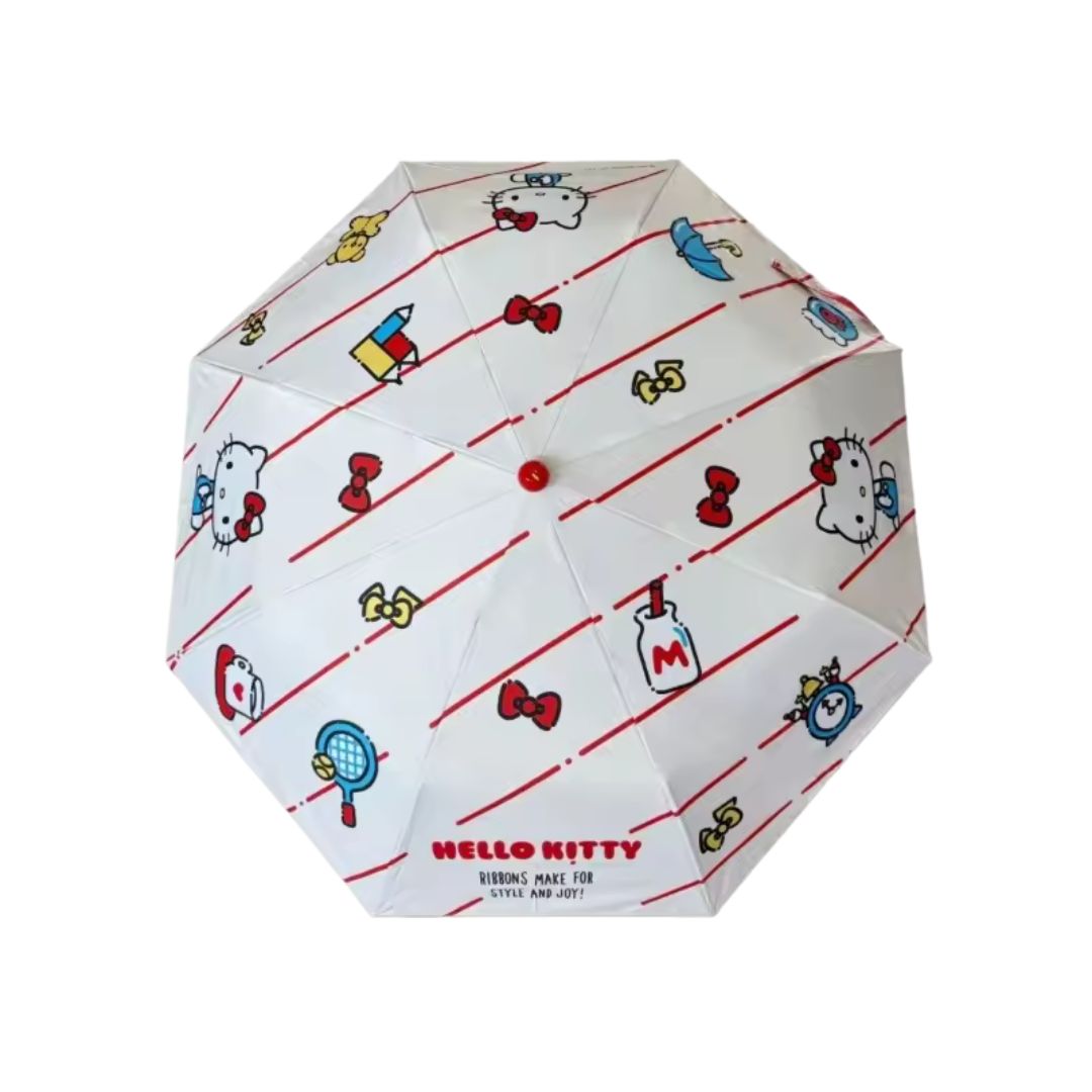 Parapluie Hello Kitty Blanc - Acheter Parapluie
