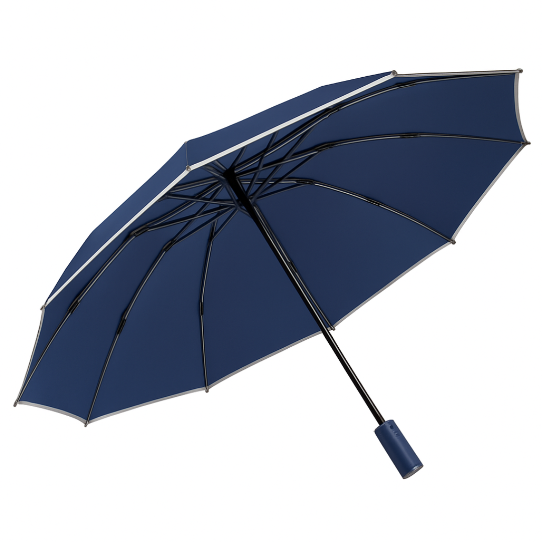 Parapluie Réfléchissant Premium Bleu Marine - Acheter Parapluie