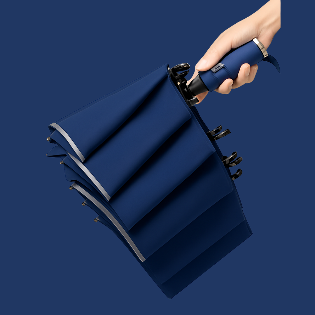 Parapluie Réfléchissant Premium Bleu Marine - Acheter Parapluie