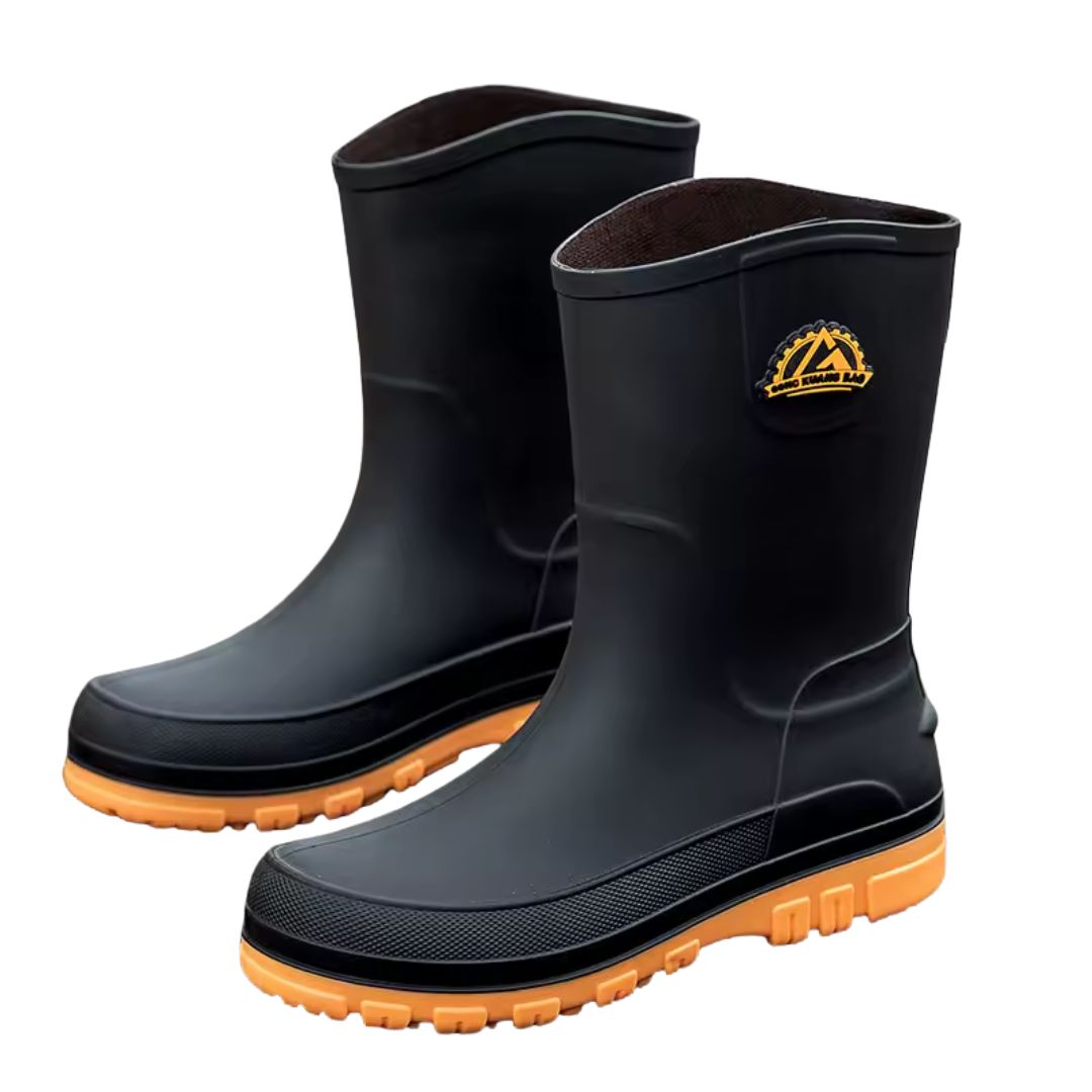 Bottes de Pluie Homme Premium Jaune - Acheter Parapluie