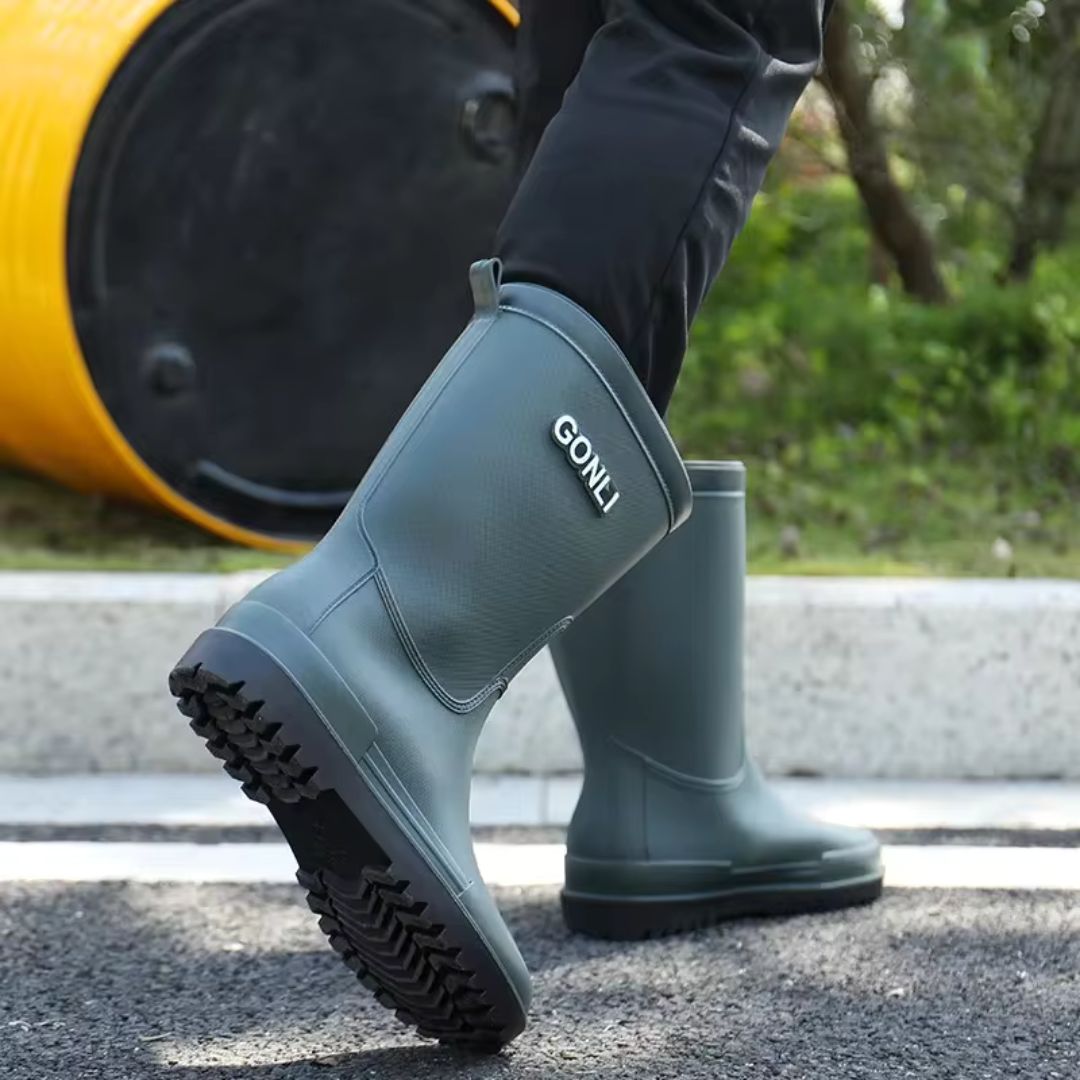 Bottes de Pluie Imperméables Vert - Acheter Parapluie