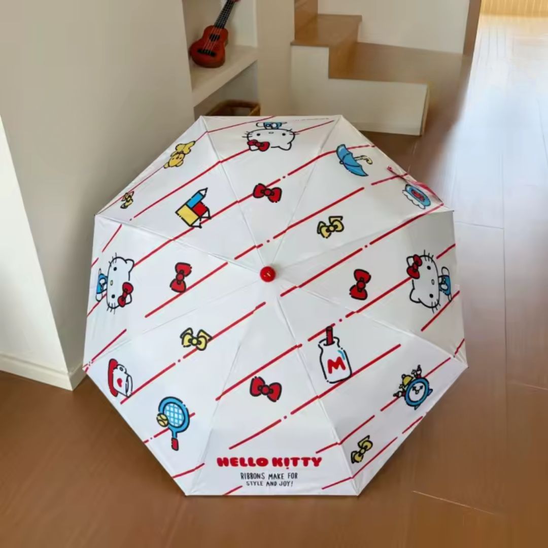 Parapluie Hello Kitty Blanc - Acheter Parapluie
