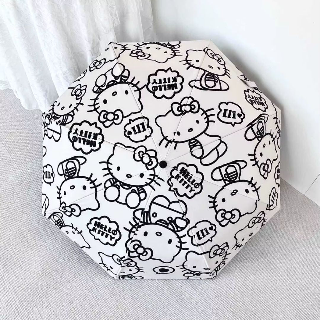 Parapluie Hello Kitty Blanc - Acheter Parapluie