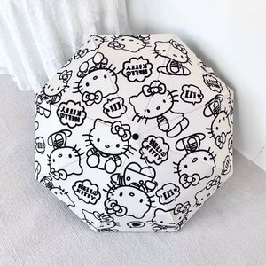 Parapluie Hello Kitty Blanc - Acheter Parapluie