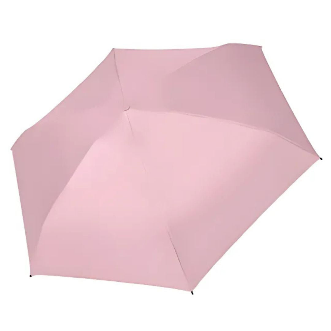 Mini Parapluie Pliant – Portable, Imperméable et Anti-UV Rose