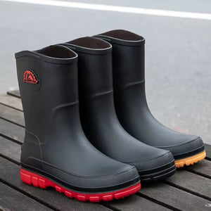 Bottes de Pluie Homme Premium Noir - Acheter Parapluie