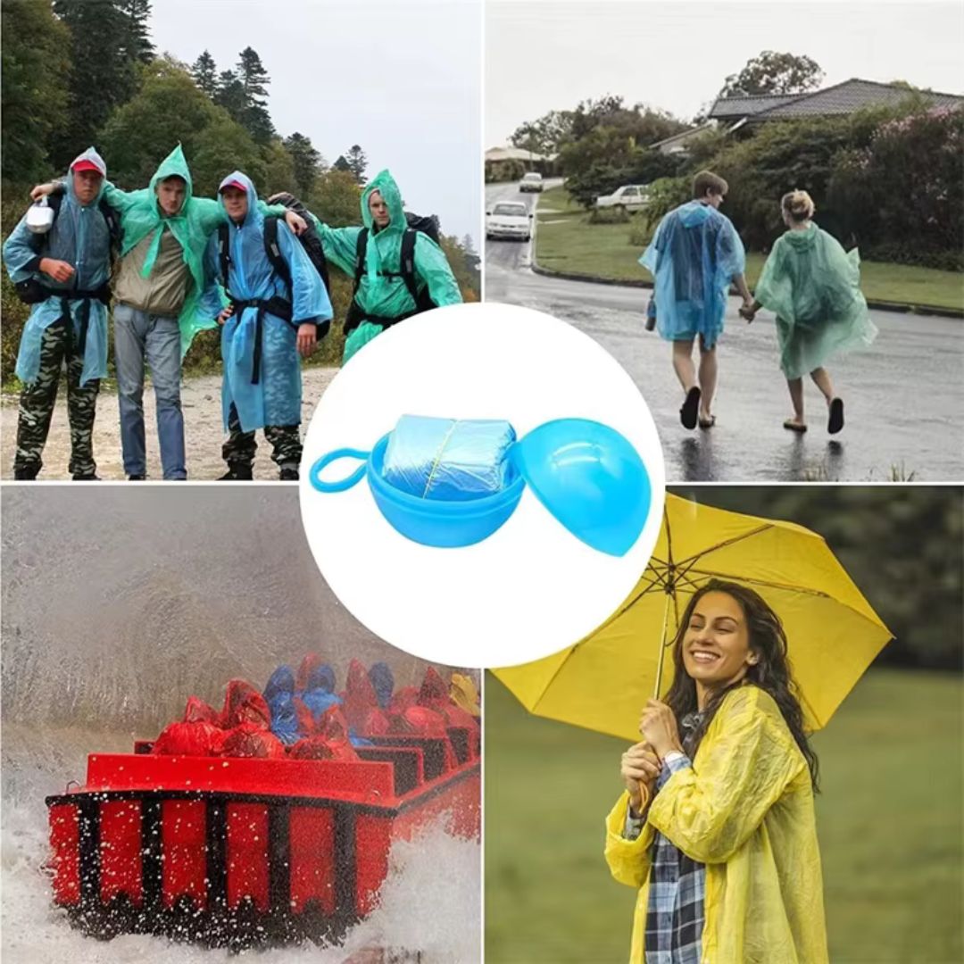 Ponchons Jetables Imperméables - Acheter Parapluie
