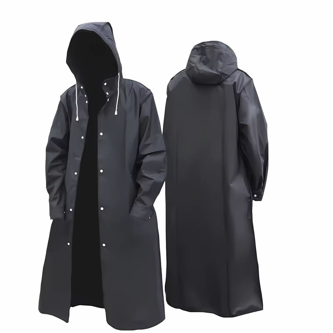 Ponchon Homme Premium  Imperméable Noir - Acheter Parapluie