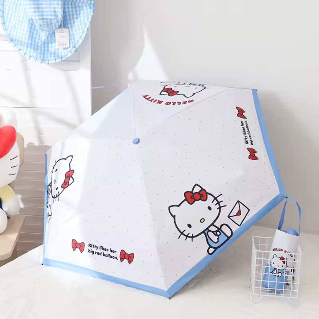 Mini Parapluie Hello Kitty Blanc - Acheter Parapluie