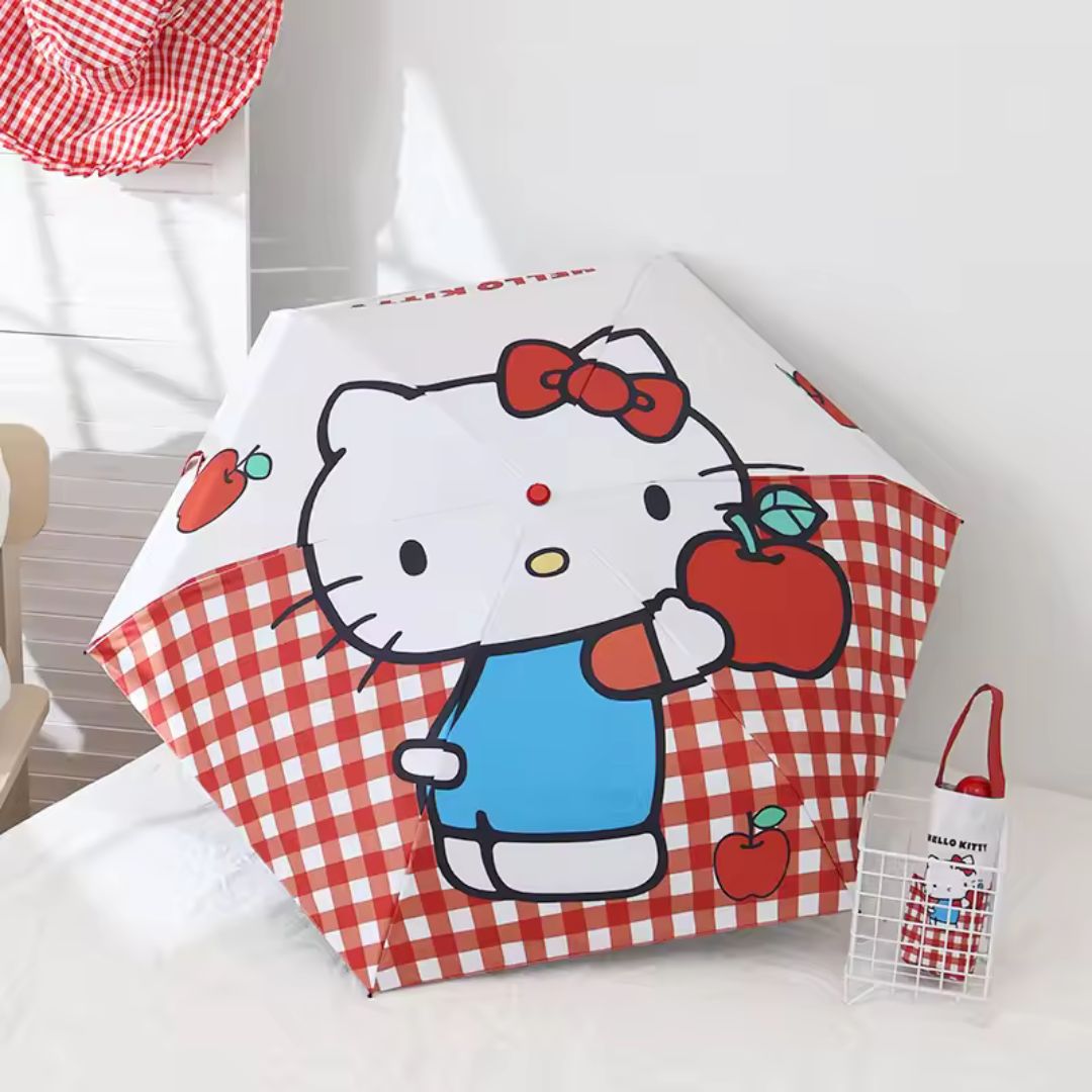Mini Parapluie Hello Kitty Blanc - Acheter Parapluie