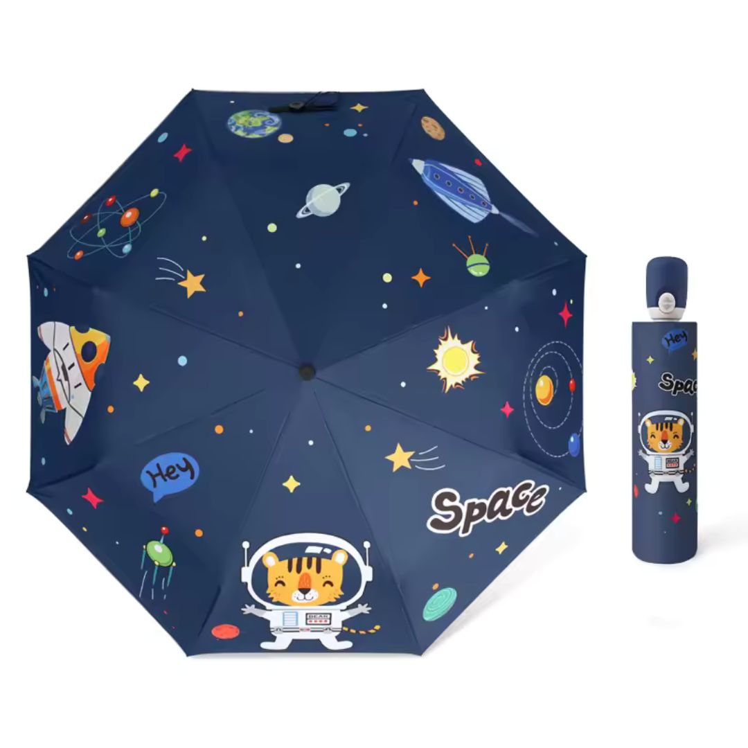 Parapluie Enfant Espace Bleu Marine - Acheter Parapluie
