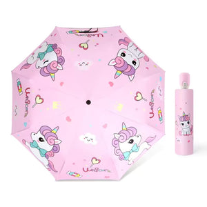 Parapluie Enfant Licorne Rose - Acheter Parapluie