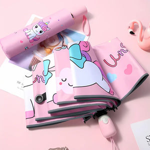 Parapluie Enfant Licorne Rose - Acheter Parapluie
