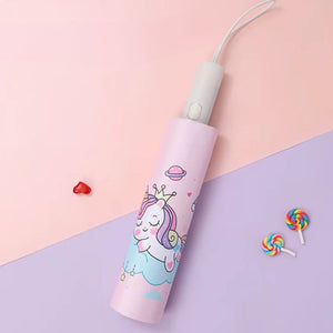 Parapluie  Réfléchissant  Enfant Fille Rose - Acheter Parapluie