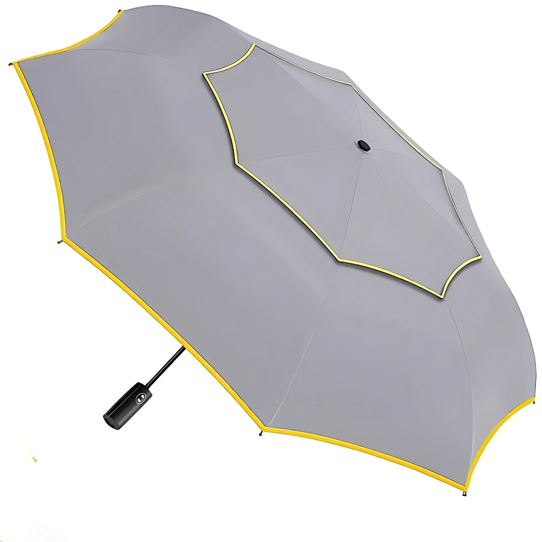 Parapluie Automatique Double Couche Gris - Acheter Parapluie