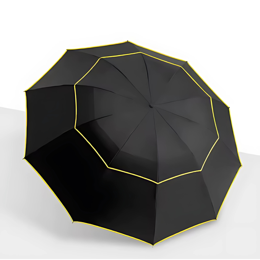 Parapluie Automatique Double Couche Noir - Acheter Parapluie