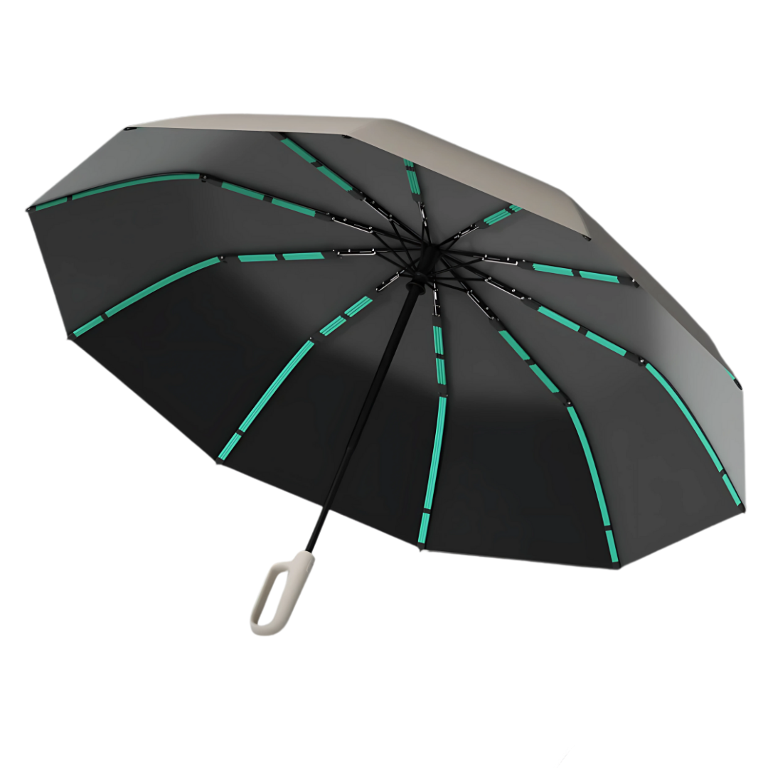 Parapluie Automatique Pliant Blanc Cassé - Acheter Parapluie