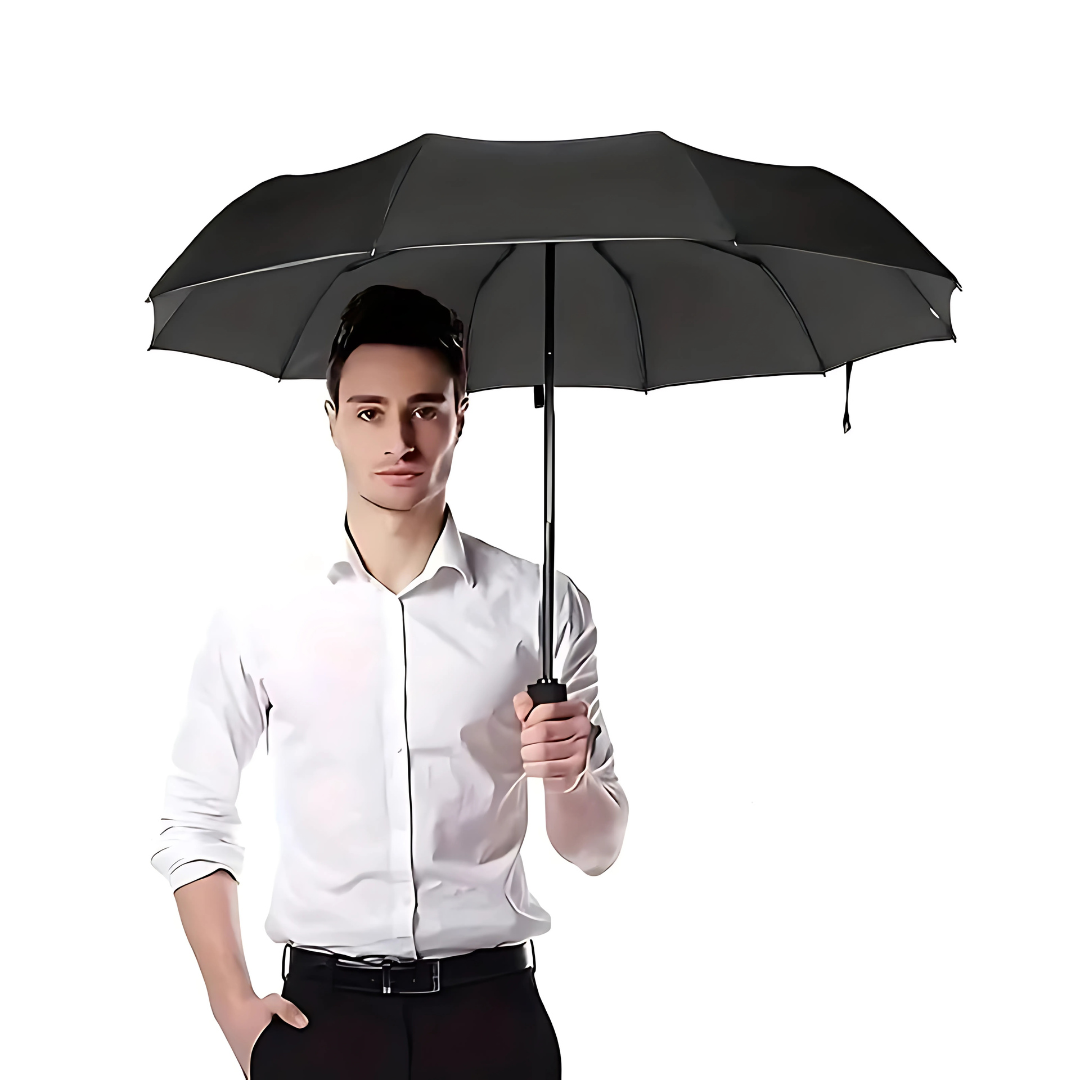 Parapluie Automatique Premium Gris - Acheter Parapluie