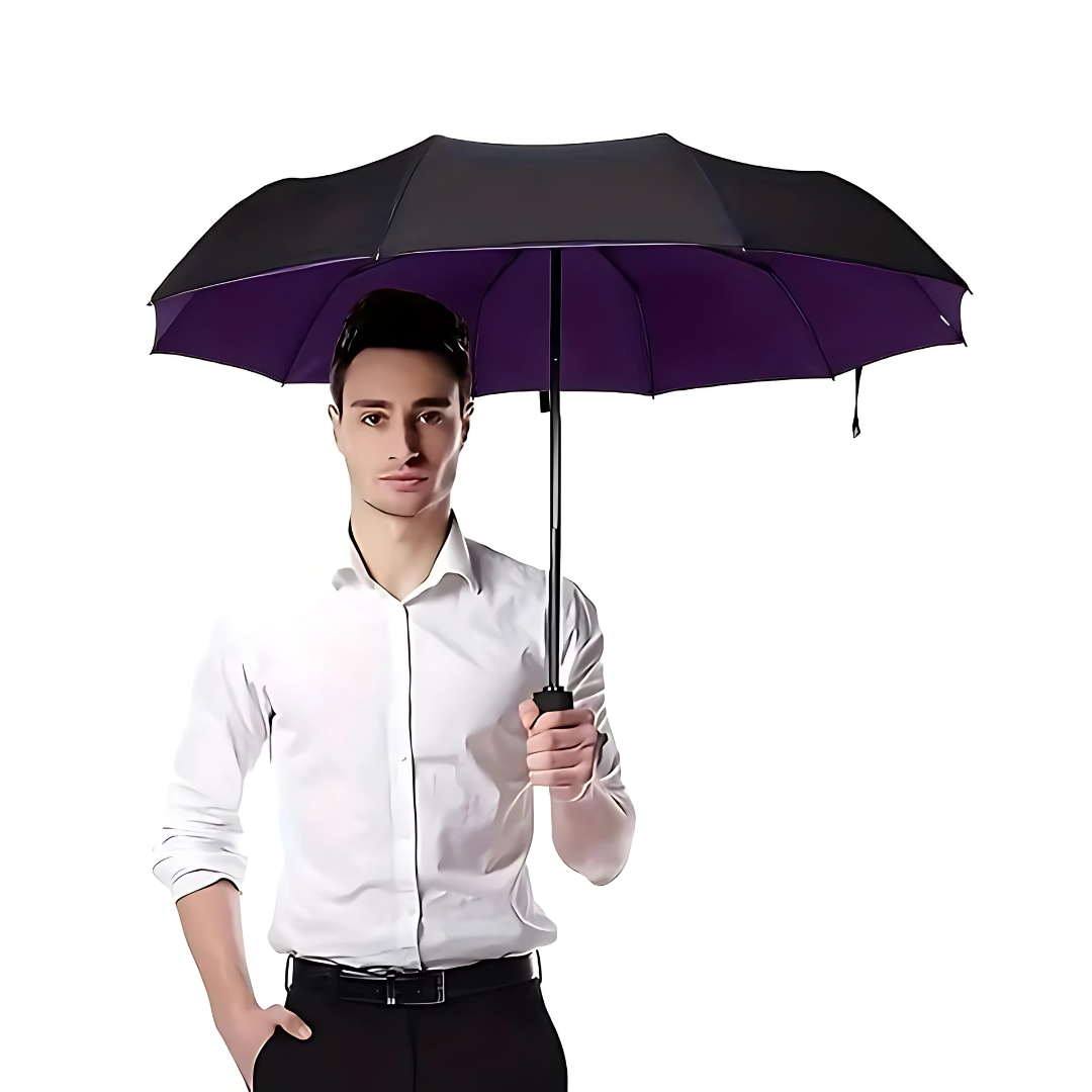 Parapluie Automatique Premium Violet - Acheter Parapluie