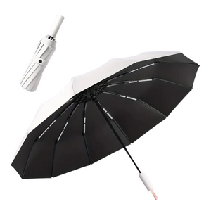 Parapluie Automatique Résistant Blanc - Acheter Parapluie