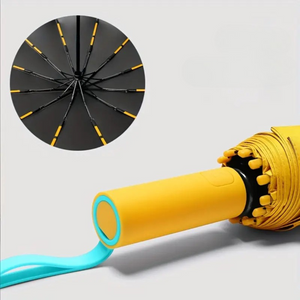 Parapluie Automatique Résistant Jaune - Acheter Parapluie
