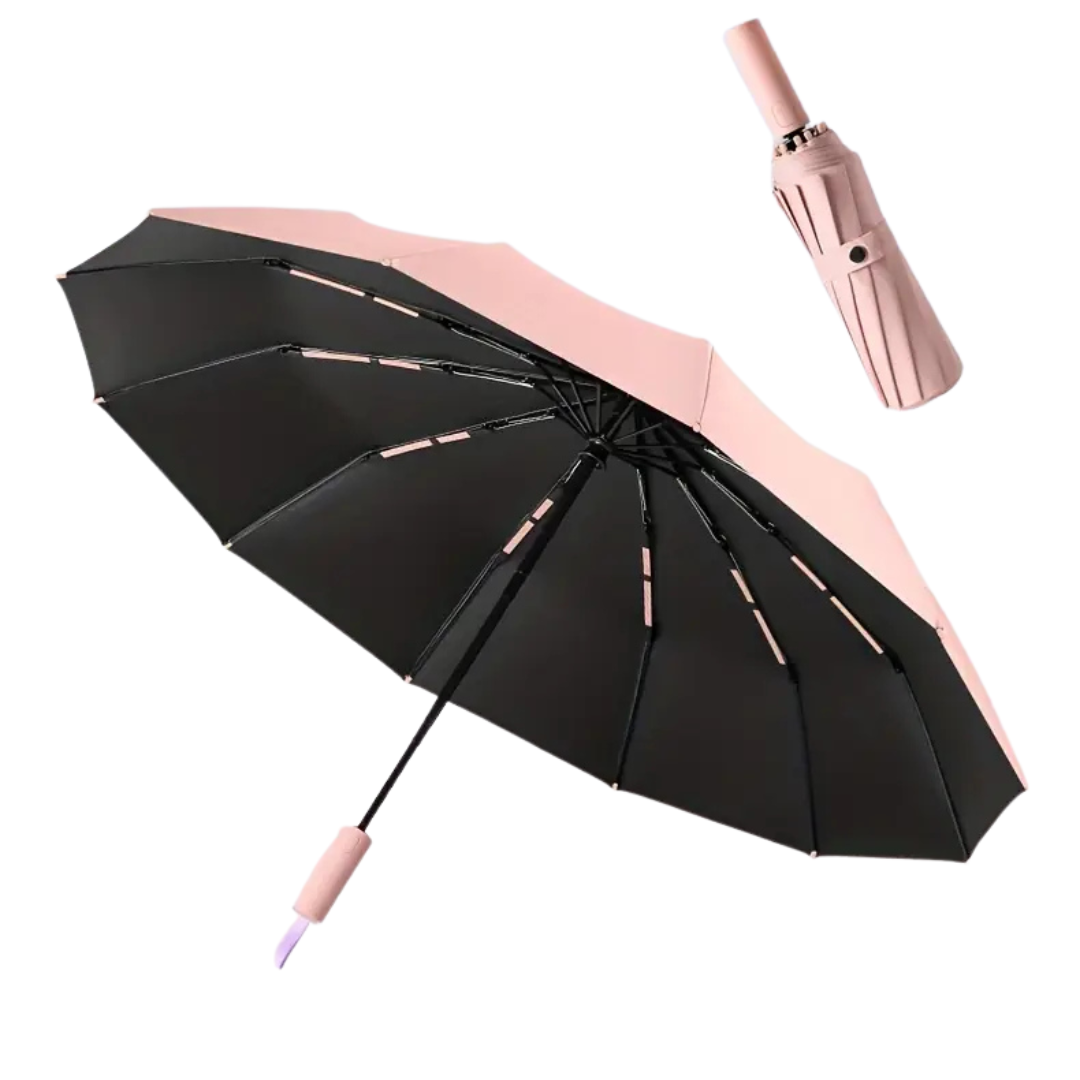 Parapluie Automatique Résistant Rose - Acheter Parapluie