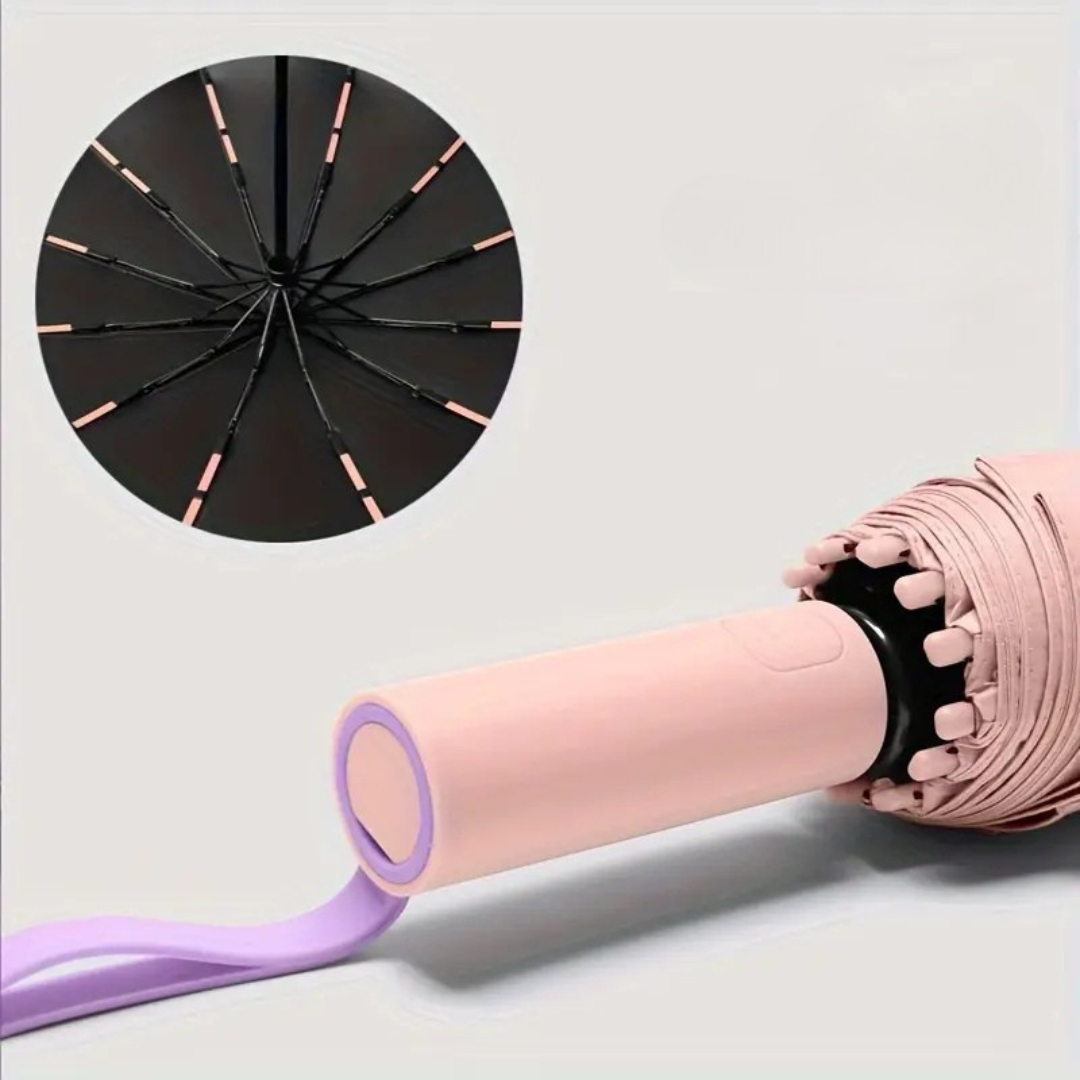 Parapluie Automatique Résistant Rose - Acheter Parapluie