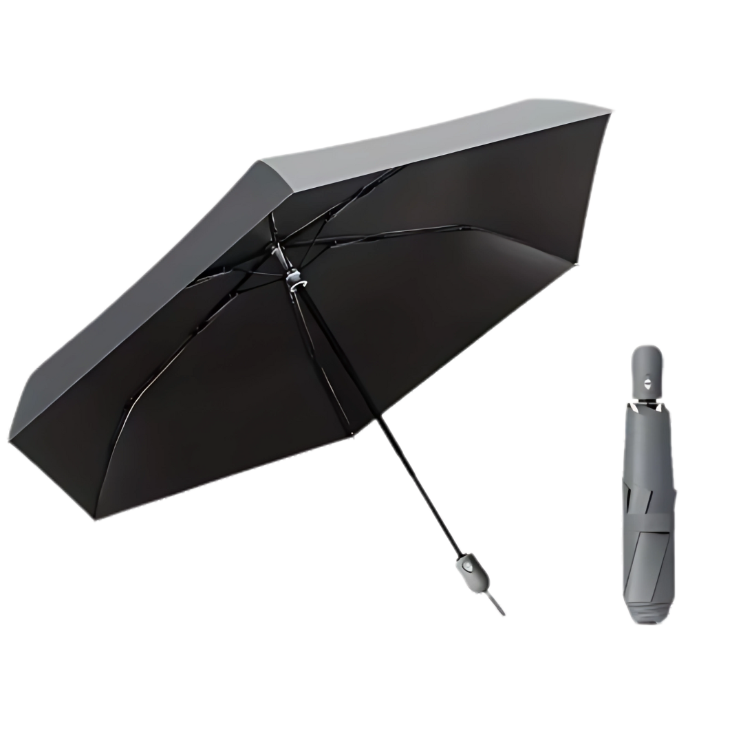 Parapluie Automatique Ultra-Léger Gris - Acheter Parapluie