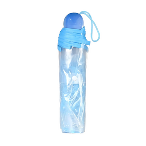 Parapluie Transparent Fleur de Cerisier Bleu - Acheter Parapluie