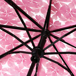 Parapluie Transparent Fleur de Cerisier Rose - Acheter Parapluie