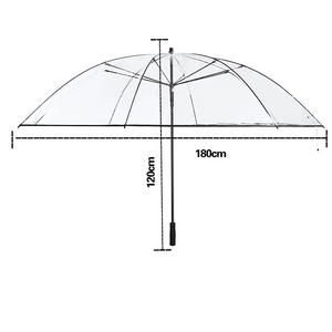 Parapluie Transparent Protection Maximale - Acheter Parapluie