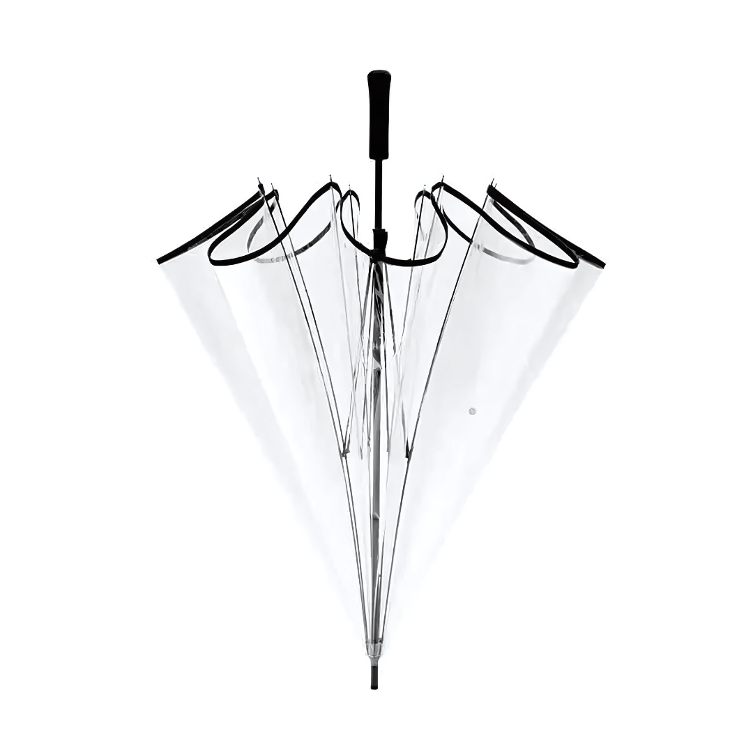 Parapluie Transparent Protection Maximale - Acheter Parapluie