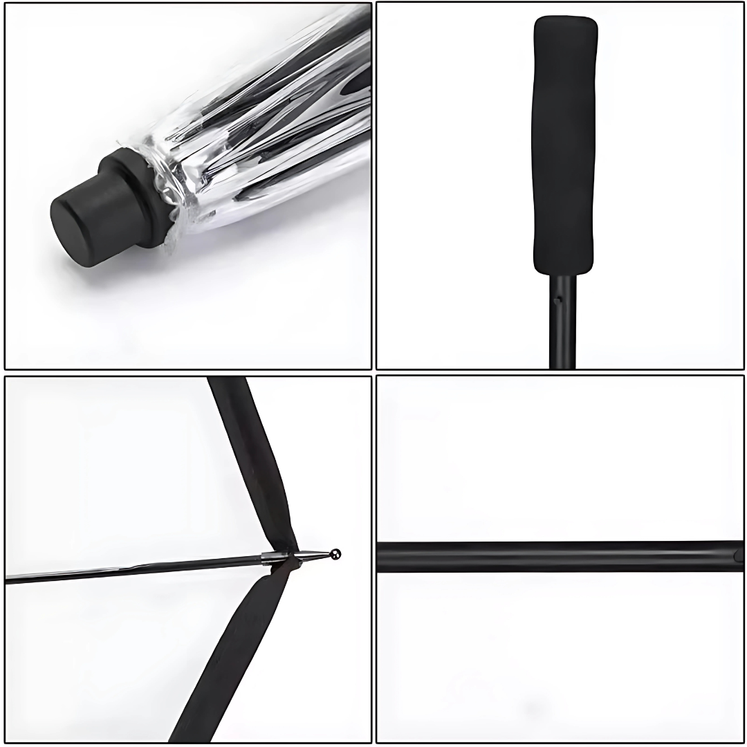 Parapluie Transparent Protection Maximale - Acheter Parapluie